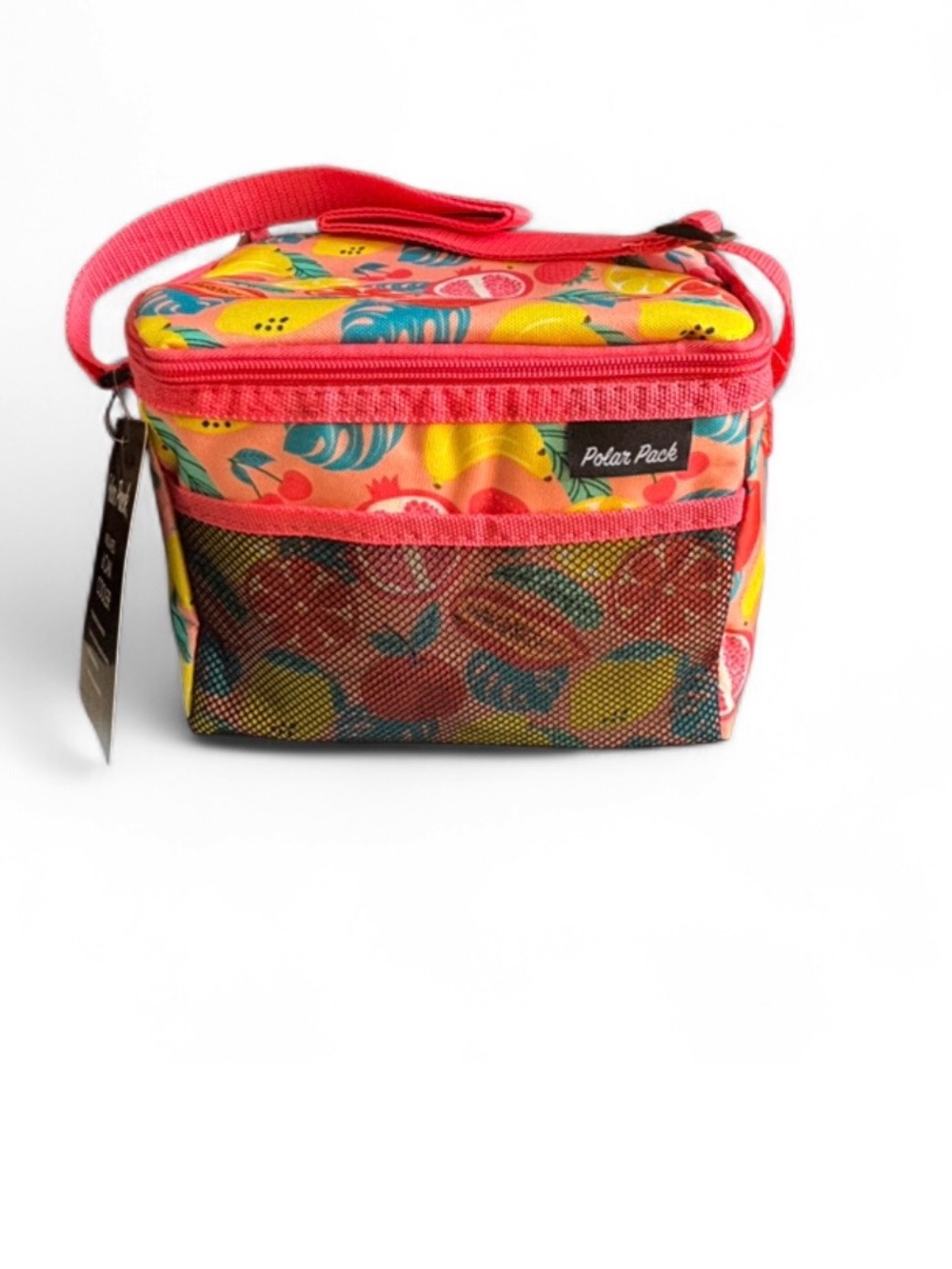 Polar pack Coral Tropical Print Lunch Cooler Bag